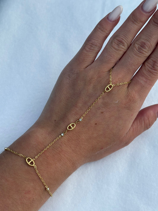 Chaine de mains Swan