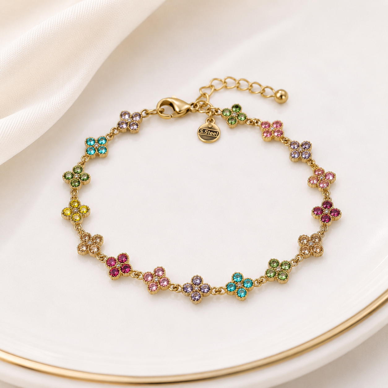Bracelet brillance color