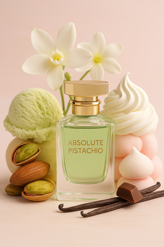 Extrait de parfum pistache