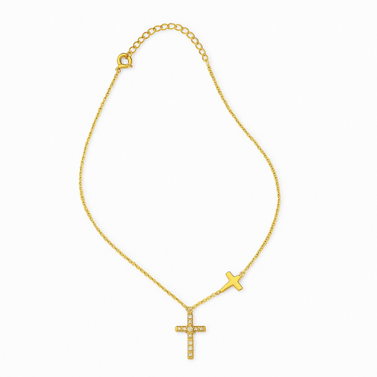 Collier croix