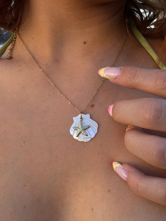Collier Orchidée