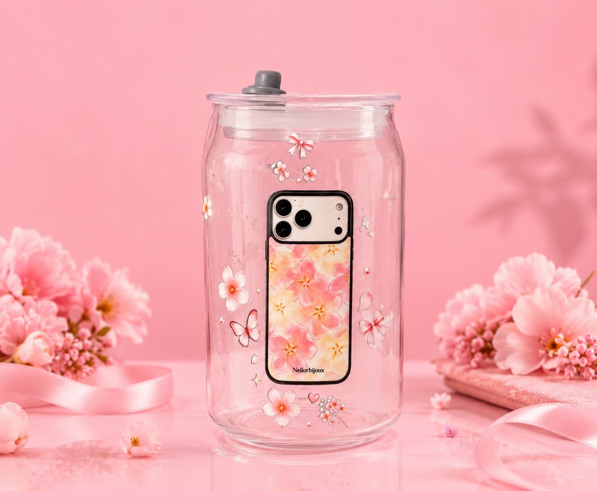 Verre Nuage rosé