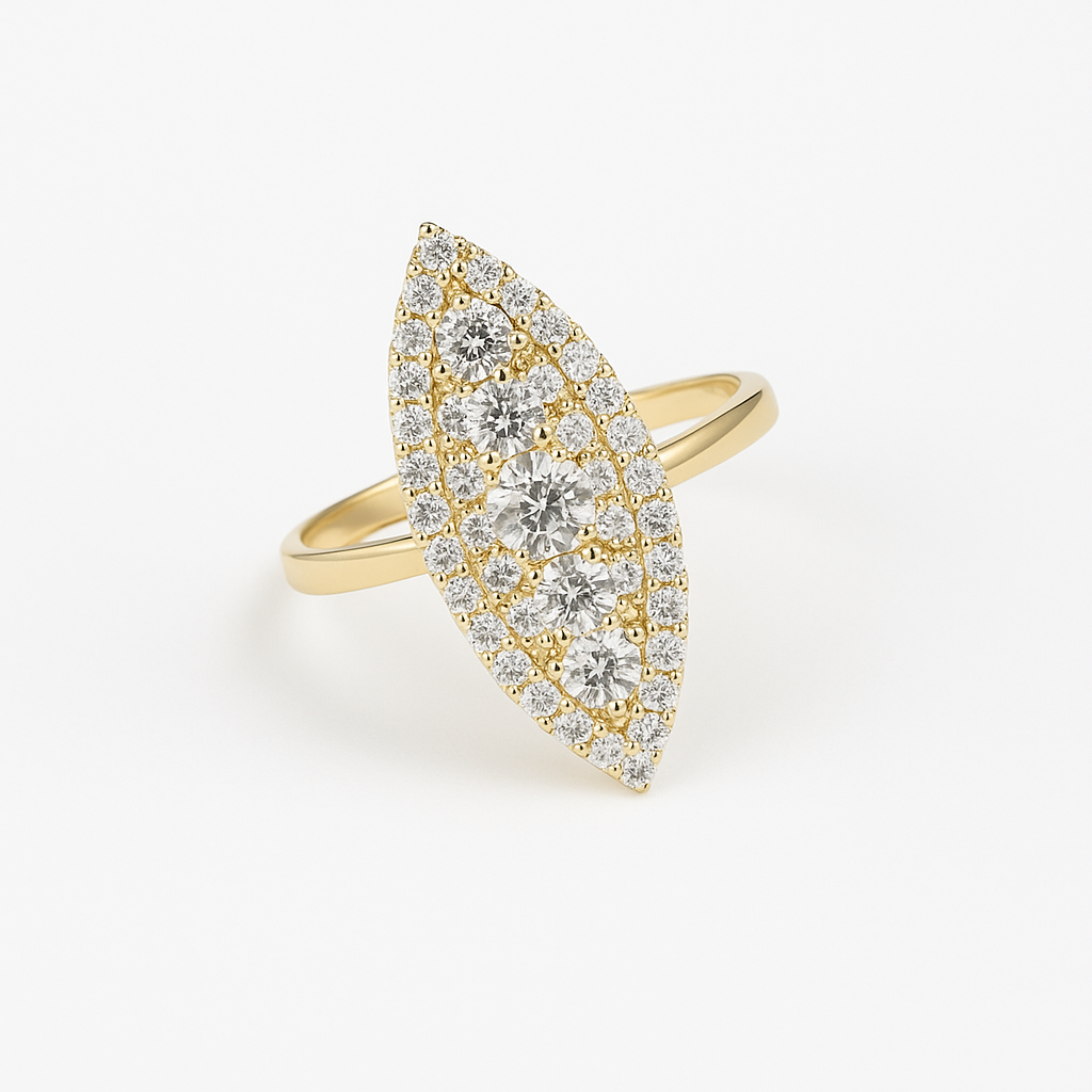 Bague marquise