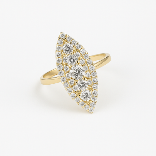 Bague marquise