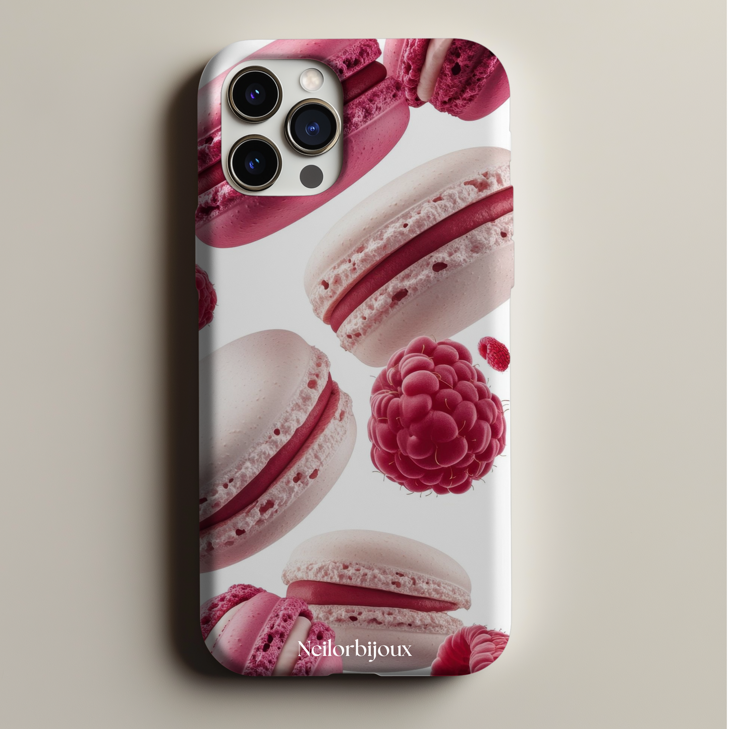 Macarons, framboise ￼