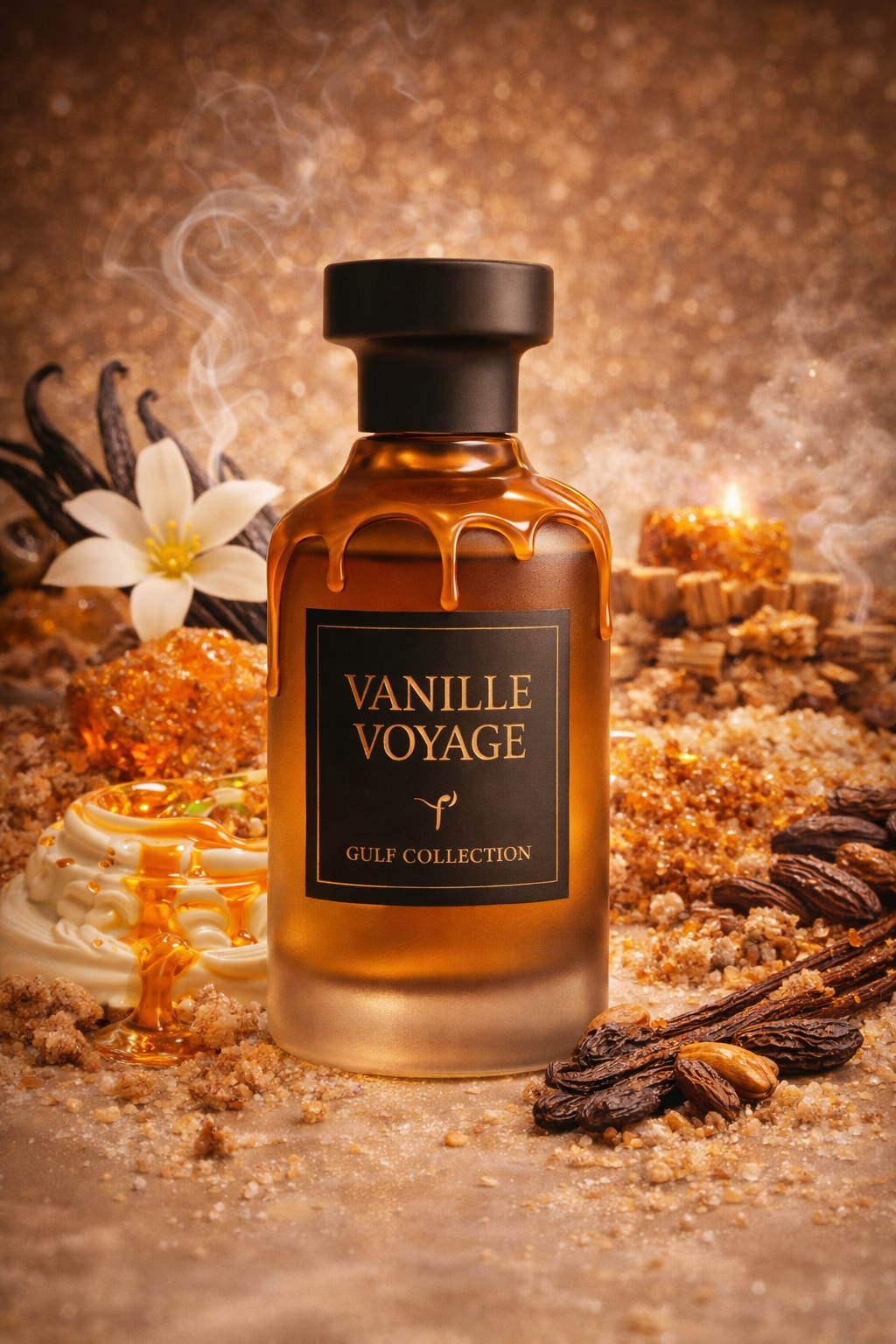 Extrait de parfum vanille voyage