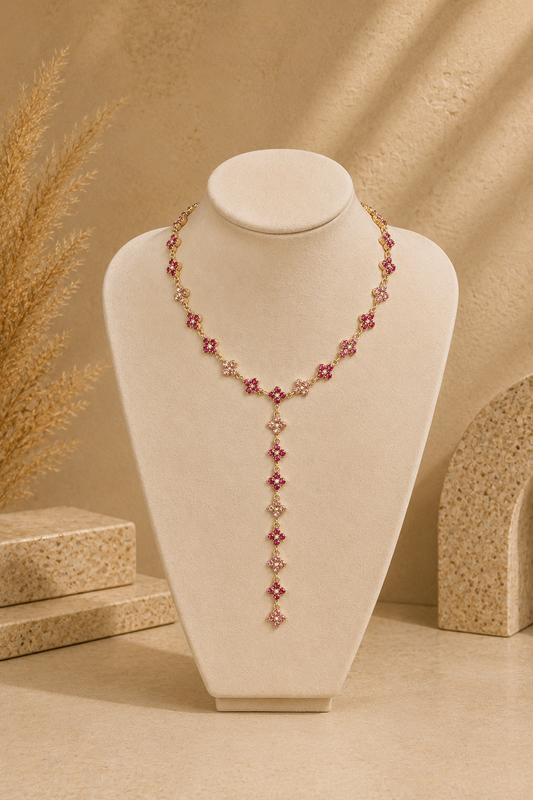 Collier y Brillance rose