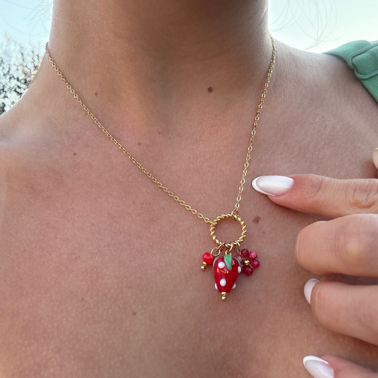 Collier Fraise